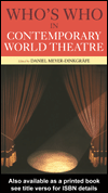 Who's Who in Contemporary World Theatre
